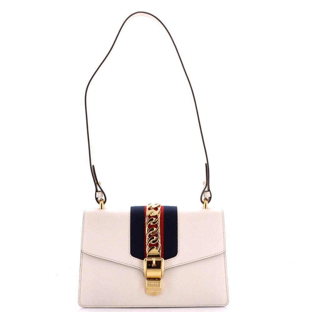 Gucci Small Sylvie Shoulder Bag Leather